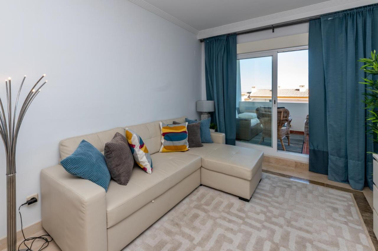 2Br Calanova Grand Golf - Wifi/Ac/Pool Lejlighed Málaga Eksteriør billede